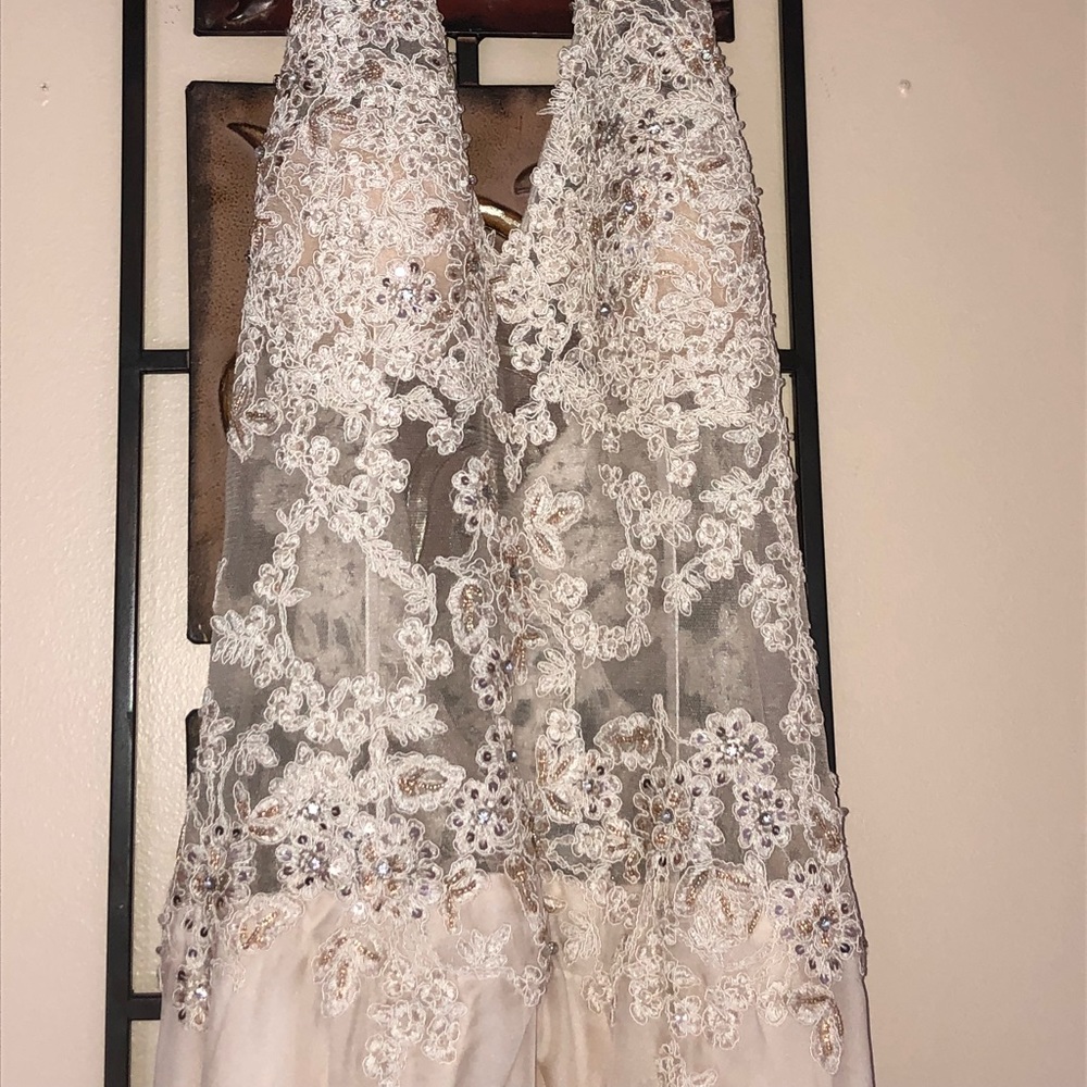 TONY BOWLS Couture Dress - Picture 4 of 7